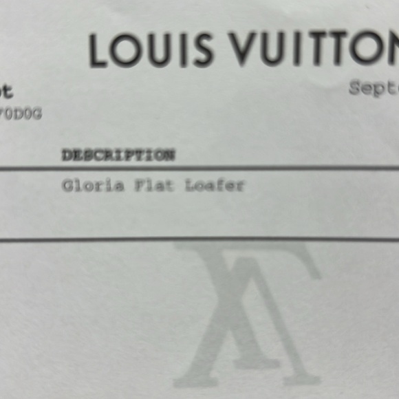 Louis Vuitton Gloria Loafers, Size M39 - Picture 9 of 9